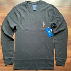 【新品】ラルフローレン RALPHLAUREN ポロ POLO ロンT 黒 メンズ