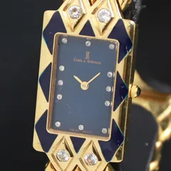 【稼働/極美品/純正ベルト】ルイスバレンシア クォーツ 腕時計 ダイヤ 2025年最新】時計 louis balenciaの人気アイテム - メルカリ