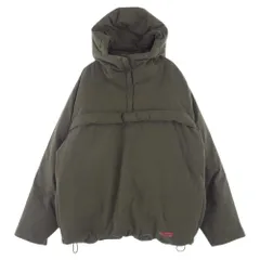 Supreme シュプリーム ダウンジャケット 22SS Hooded Down Pullover プルオーバー ダウン ジャケット カーキ系 L【中古】のサムネイル