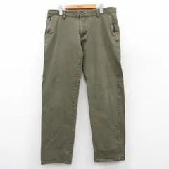 W36/古着 ドッカーズ パンツ メンズ 緑 グリーン 25aug21 中古 ボトムス ロング