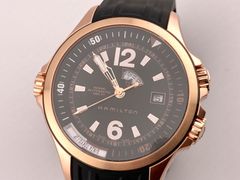 ハミルトン HAMILTON H775450 カーキ GMT 自動巻き メンズ 腕時計