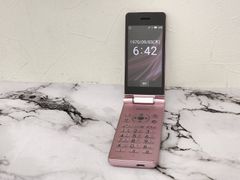 【AQUOS】docomo アクオス　SH-02L　ピンク　SIMロック解除手続き済み
