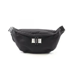 メゾン マルジェラ Maison Margiela ウエストバッグ ボディバッグ GLAM SLAM グラムスラム ブラック ナイロン レザー クロスボディバッグ