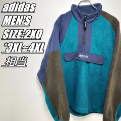 90s adidas adventure プルオーバー フリースジャケット L