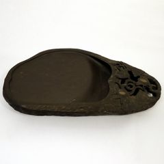 シュメール発掘品 ブラックストーン彫刻 紀元前2500年 メソポタミア