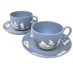 希少品 WEDGWOOD ウェッジウッド ジャスパー・ウェア カップ＆ソーサー