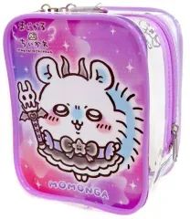 【中古】バッグ モモンガ マスコットも入る! クリアポーチ 「ちいかわ なんか小さくてかわいいやつ 超まじかるちいかわ」