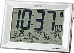 2023年最新】CITIZEN シチズン 目覚まし時計 電波時計 温度・湿度計