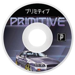 PRIMITIVE プリミティブ RPM 54MM TEAM WHEEL 101A DURO STANDARD CUT 14mmTREAD (WHITE) 【スケートボード/スケボー/SKATEBOARD】