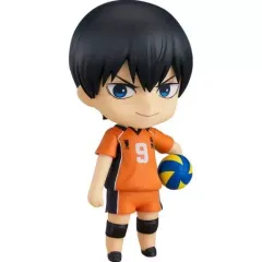 【中古】フィギュア [特典付き] ねんどろいど 影山飛雄 新生烏野Ver. 「ハイキュー!! TO THE TOP」 GOODSMILE ONLINE SHOP限定