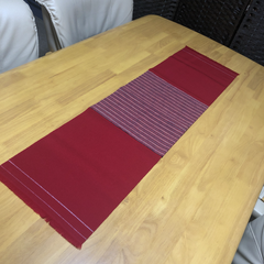 o-17 帯リメイク  テーブルセンター 108×28.5cm