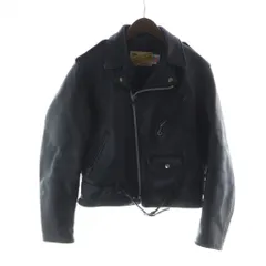 レア 70s 80s schott 白タグ レザーベスト ヴィンテージライダース schott - SCHOTT 70～80s 牛タグ 118 ライダースジャケット