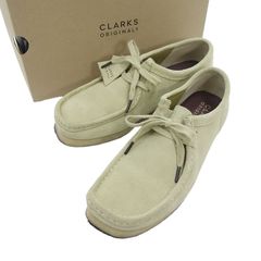 クラークス/CLARKS Wallabee ワラビー メープルスエード シューズ ベージュ サイズ メンズ26.5cmのサムネイル