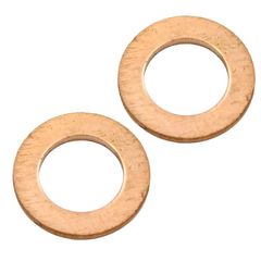 【2個セット】90544-283-000 ドレンワッシャー ガスケット M8 8mm ボルト 外形13mm 内径8mm 厚み1mm ドレンコックパッキン 中国ホンダ純正