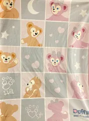 上海ディズニーリゾート 毛布 ダッフィー&シェリーメイ