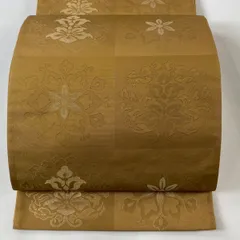 袋帯 洛風林 雀　すずめ 竹　笹の葉 箔 六通 正絹 金糸　工芸染織 袋帯 洛風林 雀 すずめ 竹 笹の葉 箔 六通 正絹 金糸 工芸染織