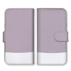 iPhone14ProMax ケース 手帳型 アイフォン14 プロマックス スマホケース 携帯ケース バイカラー エレガント おしゃれ 韓国 くすみカラー ピンク ブルー シンプル 大人女子 カラー07