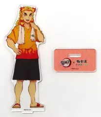 【中古】アクリルスタンド・アクリルパネル 煉獄杏寿郎 等身アクリルスタンド 「鬼滅の刃×極楽湯・RAKU SPA 帰ってきた!炭治郎たちの極楽な休日」