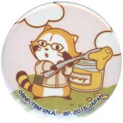 【中古】バッジ・ピンズ(キャラクター) ラスカル(はちみつ/バーナビー) 缶バッジ きゅんキャラいらすとれーしょんず 「一番くじMINI TIGER＆BUNNY -The Rising-×RASCAL 缶バッジおみくじ」