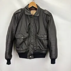 HOUSTON TYPE G-1 フライトジャケット  I-S-674-M-S サイズ38　ファー欠損　リブ傷穴　07031601　07