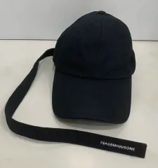 【美品】Peaceminusone ロング紐キャップ　ブラック G-Dragon 紐長ロングストラップキャップ ブラックの通販 by みゅー's