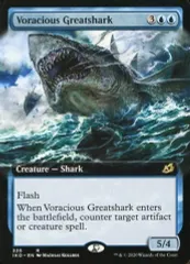【中古】マジックザギャザリング [R]：Voracious Greatshark/大食の巨大鮫