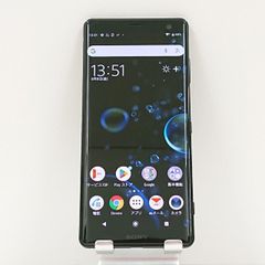 Xperia XZ3 SOV39 au ブラック 送料無料 本体 c13883
