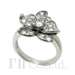 Cartier カルティエダムールリング19号(59) Pt950 美品