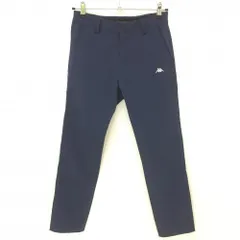 【美品】カッパ パンツ ネイビー ロゴ刺しゅう  レディース S ゴルフウェア Kappa