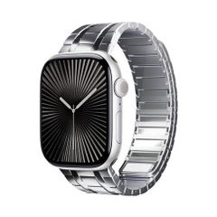アップルウォッチバンド（Apple Watchバンド）デュアルラインマグネットバンド【シルバー】38mm/40mm/41mm/42mm/44mm/45mm/46mm/49mm対応 [BELTIES]