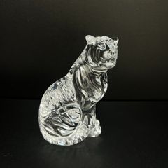 【美品】Baccarat　バカラ 干支　干支シリーズ　トラ　虎　寅　置物　ガラス　フィギュリン　クリスタル