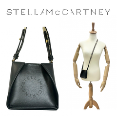 STELLA McCARTNEY ステラマッカートニー MICRO HOBO マイクロ ホーボー ロゴ ショルダー バッグ 700159