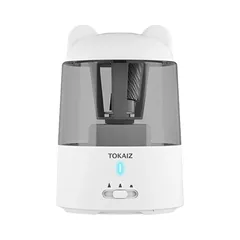 【新品】販売数100万台突破 鉛筆削りシリーズ定番！鉛筆削り 電動 おしゃれ 充電式 シンプル えんぴつけずり 子供 無駄削り防止 かわいい 女の子 キャラクター 三角鉛筆 コンパクト 男の子  学校 芯先調整 電動鉛筆削り 電池内蔵  ホワイト