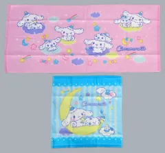 【中古】タオル・手ぬぐい 6.シナモン＆みるく フェイス＆ハンドタオルセット(2枚セット) 「サンリオ当りくじ シナモロール 当りくじ」