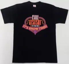 【中古】Tシャツ(男性アイドル) ATSUSHI IT’S SHOW TIME!! ツアーTシャツ ブラック Lサイズ 「EXILE ATSUSHI LIVE TOUR 2016 “IT’S SHOW TIME!!”」