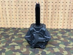 中古品 AW 350rd グロック ガス ドラム マガジン BK
