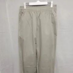 GU ワイドパンツ ライトグレー メンズ Lサイズ