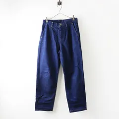 美品nest Robe コットンダンガリーサスペンダーパンツINDIGO 美品nest Robe コットンダンガリーサスペンダーパンツINDIGO