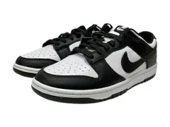 NIKE (ナイキ) DUNK LOW RETORO ダンク ロー レトロ スニーカー DD1391-100 27.5cm US9.5 ブラック ホワイト メンズ/049