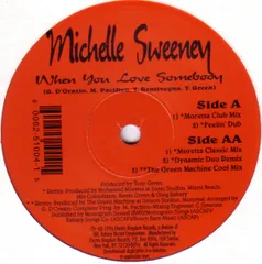 米12” Michelle Sweeney When You Love Somebody 51004 Electric Kingdom Records /00250