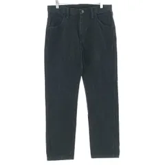 古着 ラスラー RUSTLER ブラックデニム テーパードデニムパンツ メンズw32相当/eaa402308