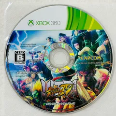 XBOX360 ソフト ウルトラストリートファイターⅣ ディスクのみ Ultra Street Fighter 4 動作未確認 現状品