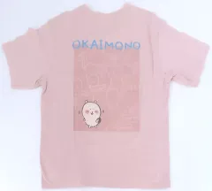 【中古】Tシャツ ナガノのくま UT Tシャツ ピンク Lサイズ 「ちいかわ なんか小さくてかわいいやつ×ナガノのくま×ユニクロ」
