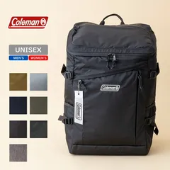 [Coleman(コールマン)] ウォーカー スクエア バックパック(WALKER SQUARE BAGPACK) ブラック 約30L