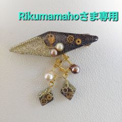 オーダー　ヘアクリップとイヤリング