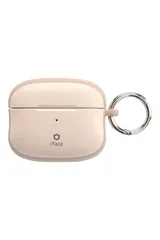 iFace First Class AirPods Proケース 第2世代/第1世代 専用 (カフェラテ) 【カラビナ付き アイフェイス airpodsプロケース airpodsぷろケース 第一世代 第二世代】 [カフェラテ]