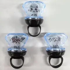【中古】ペンライト・リングライト 叶 リングライトセット(3個組) 「バーチャルYoutuber にじさんじ Kuzuha＆Kanae＆ROF-MAO Three-Man LIVE Aim Higher」