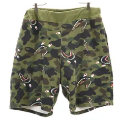 APE エイプ シャーク 鮫 デカロゴプリント スウェット バギーショーツ APE エイプ シャーク 鮫 デカロゴプリント スウェット バギー