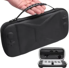 LIMSE Switch 2対応保護ケース 耐衝撃＆防塵収納バッグスイッチ2用アクセサリー 旅行・持ち運びに最適(ブラック)