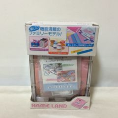 W282　カシオ　CASIO　ネームランド　ラベルライター　KL-H5　ピンク　名前シール　ラベリング